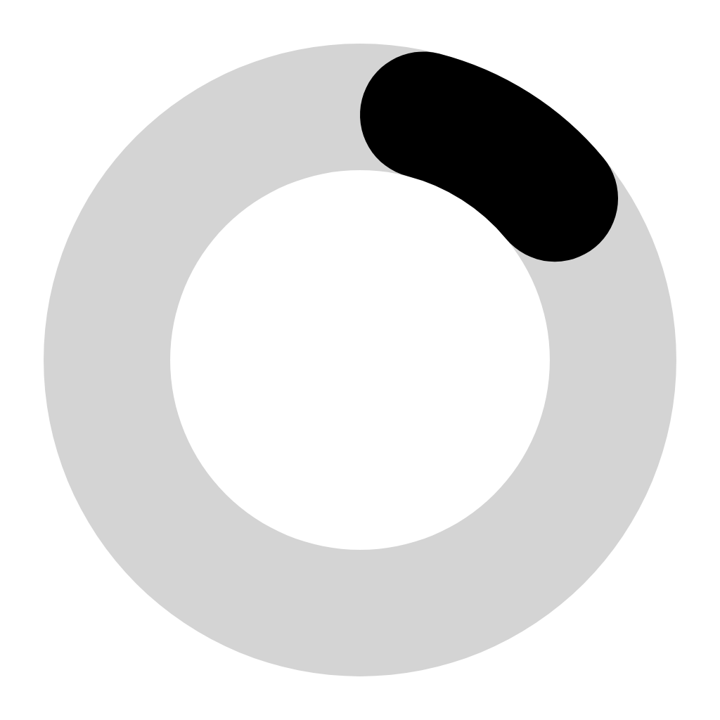 Image Partial Circle to represent progression