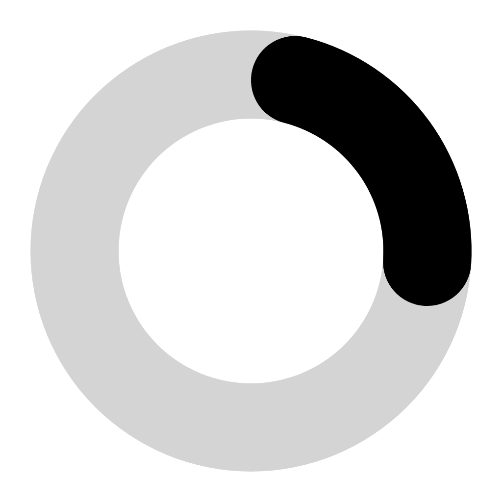 Image Partial Circle to represent progression