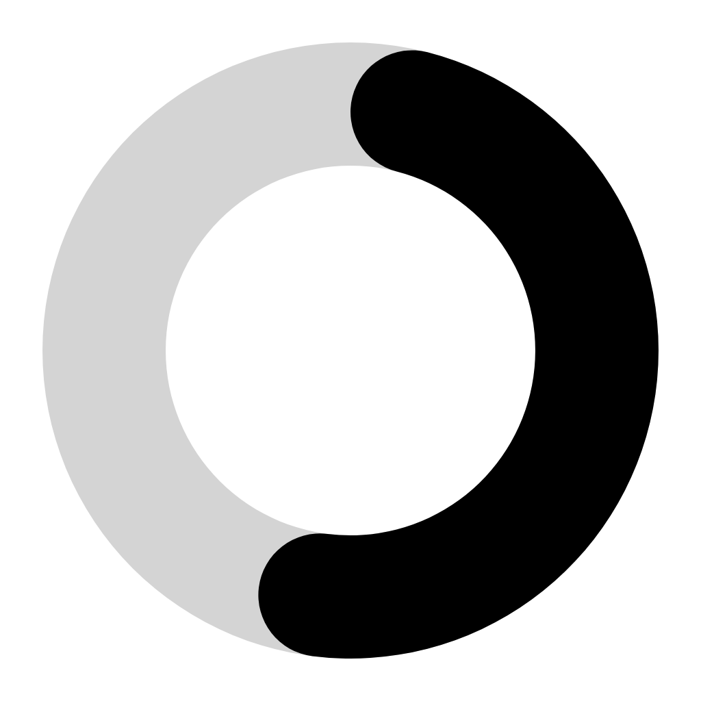 Image Partial Circle to represent progression