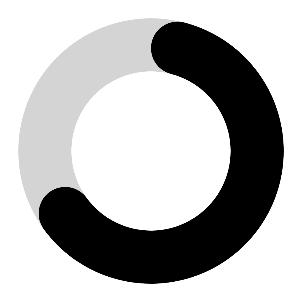 Image Partial Circle to represent progression